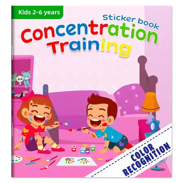 Children’s Reusable Stickers Books Cartoon Stationery Stickers for Kids Early Education Cartoon Cute Stickers