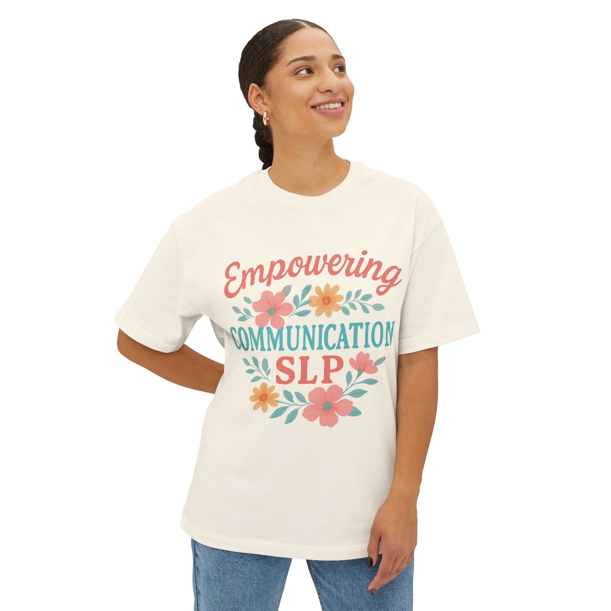 Empowering Communication Boxy Tee - T-Shirt