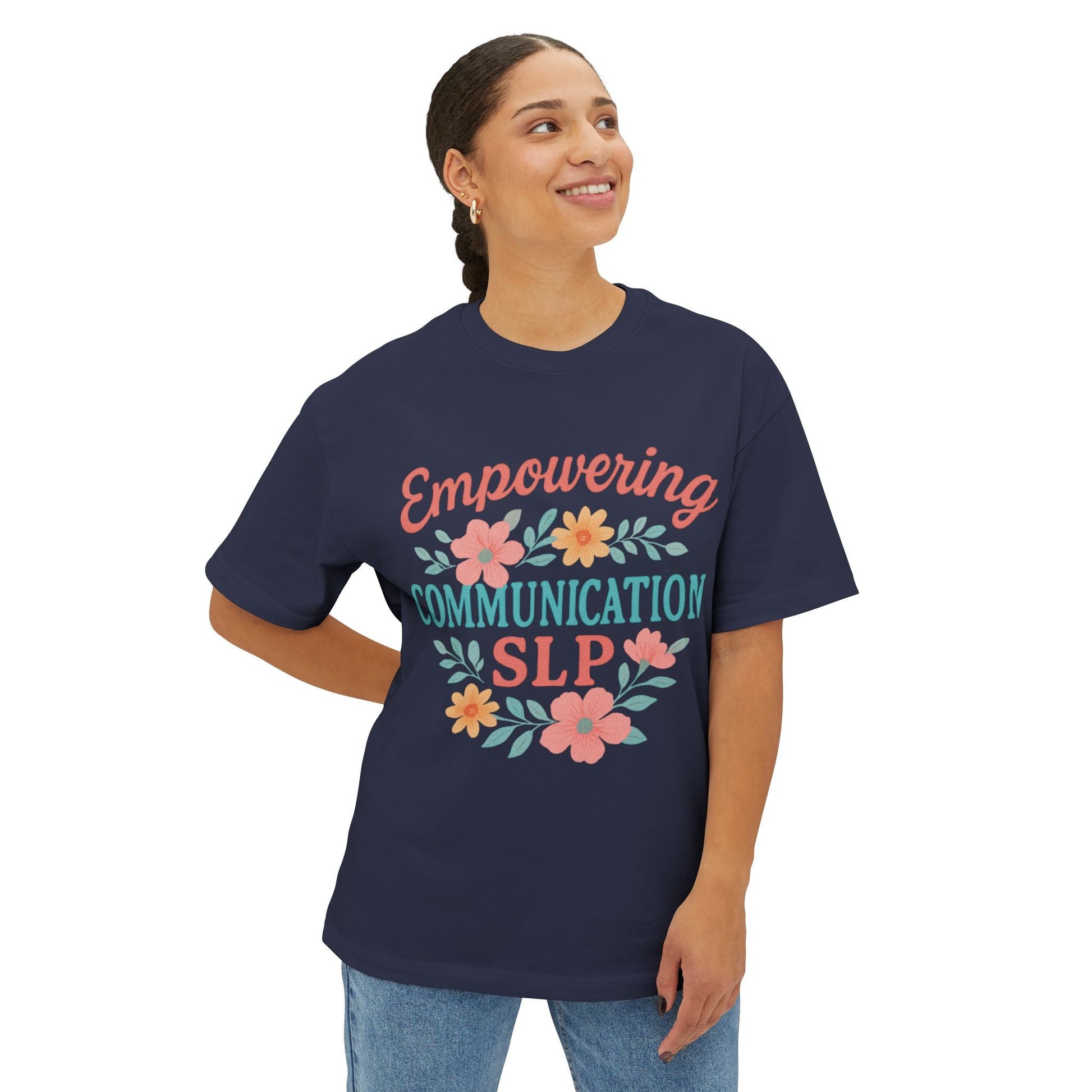 Empowering Communication Boxy Tee - T-Shirt
