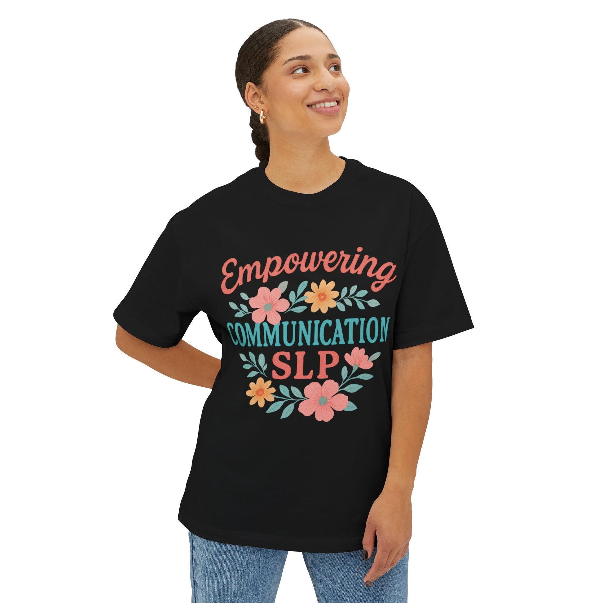 Empowering Communication Boxy Tee - T-Shirt