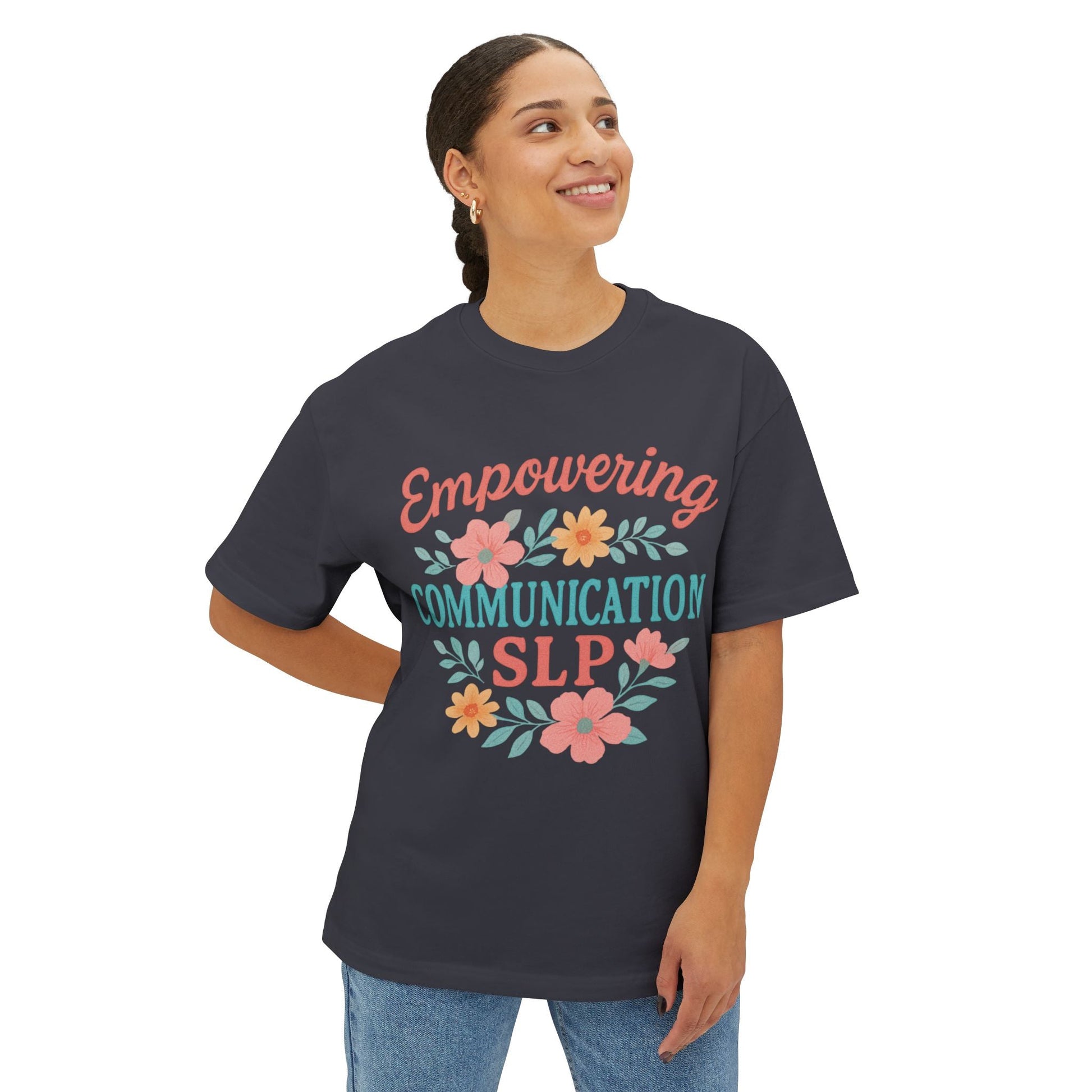 Empowering Communication Boxy Tee - T-Shirt