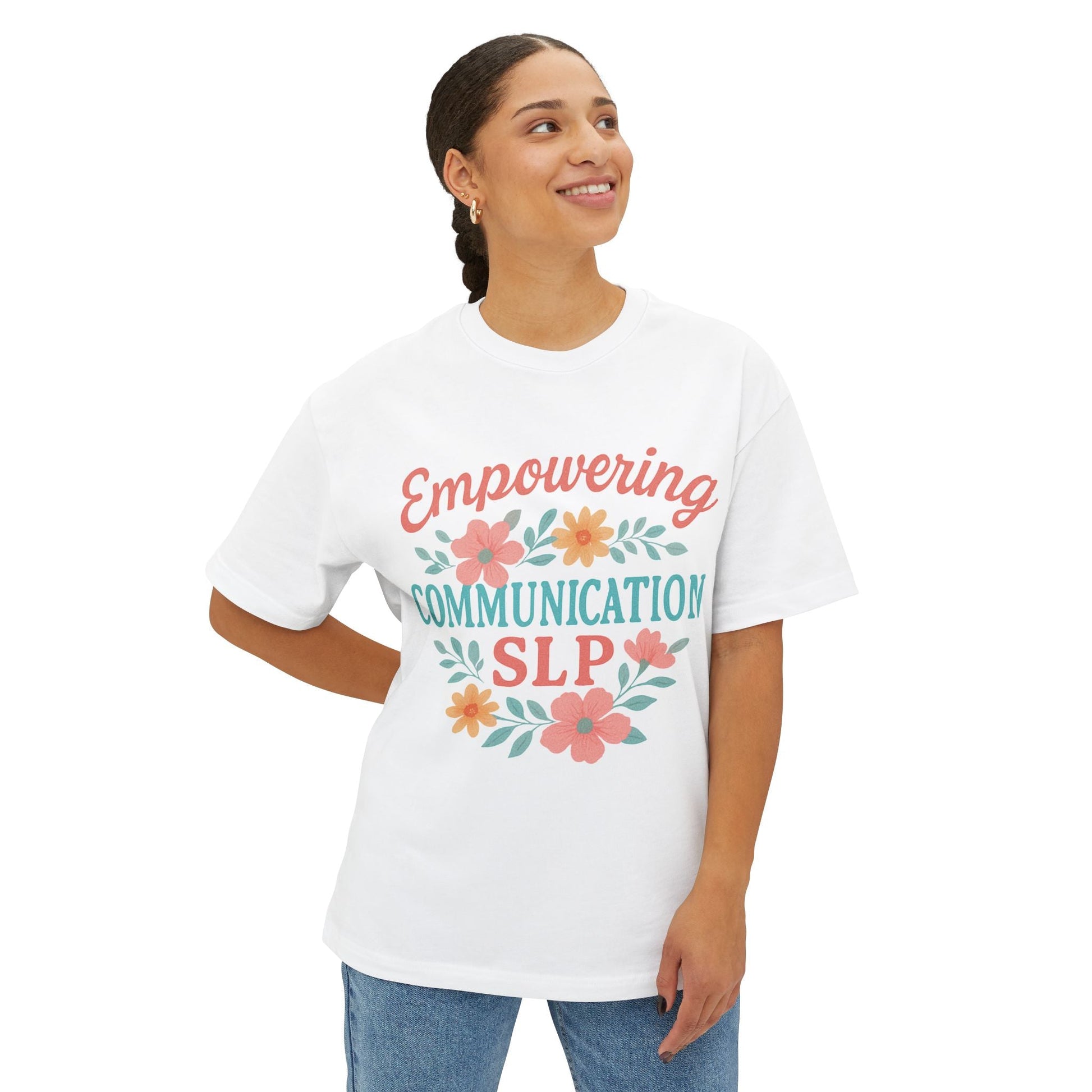 Empowering Communication Boxy Tee - T-Shirt