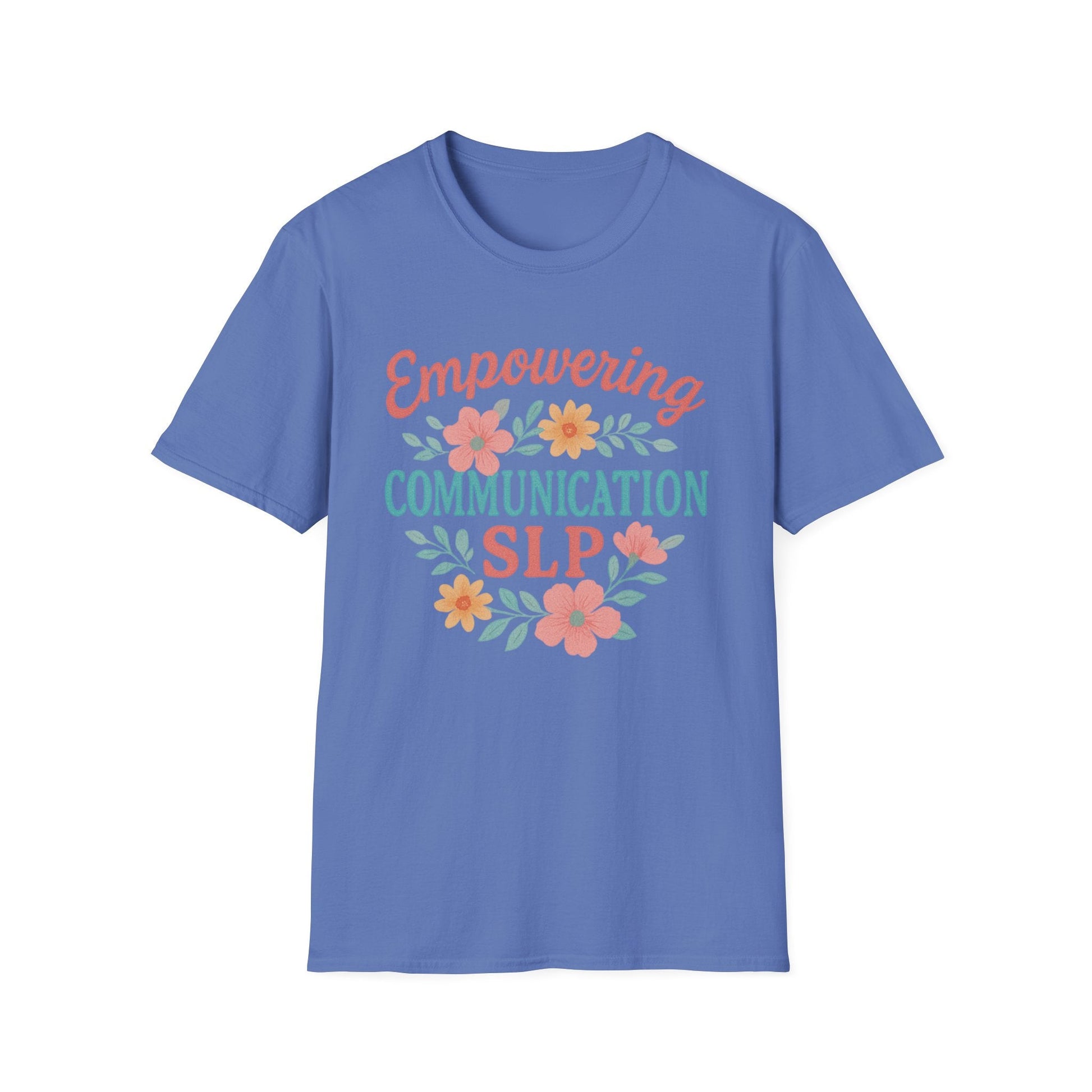 Empowering Communication SLP Tee - S / Iris - T-Shirt