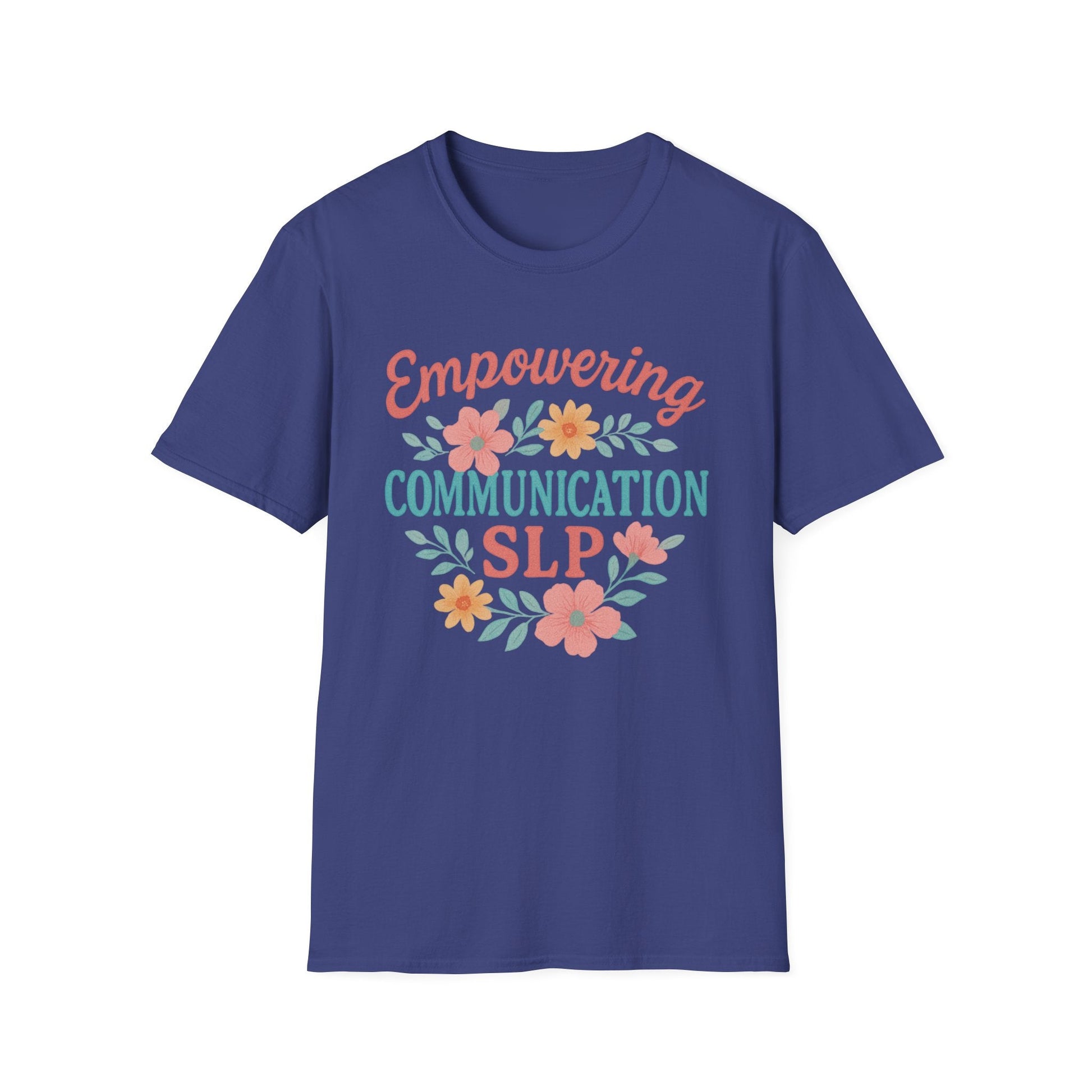Empowering Communication SLP Tee - S / Metro Blue - T-Shirt