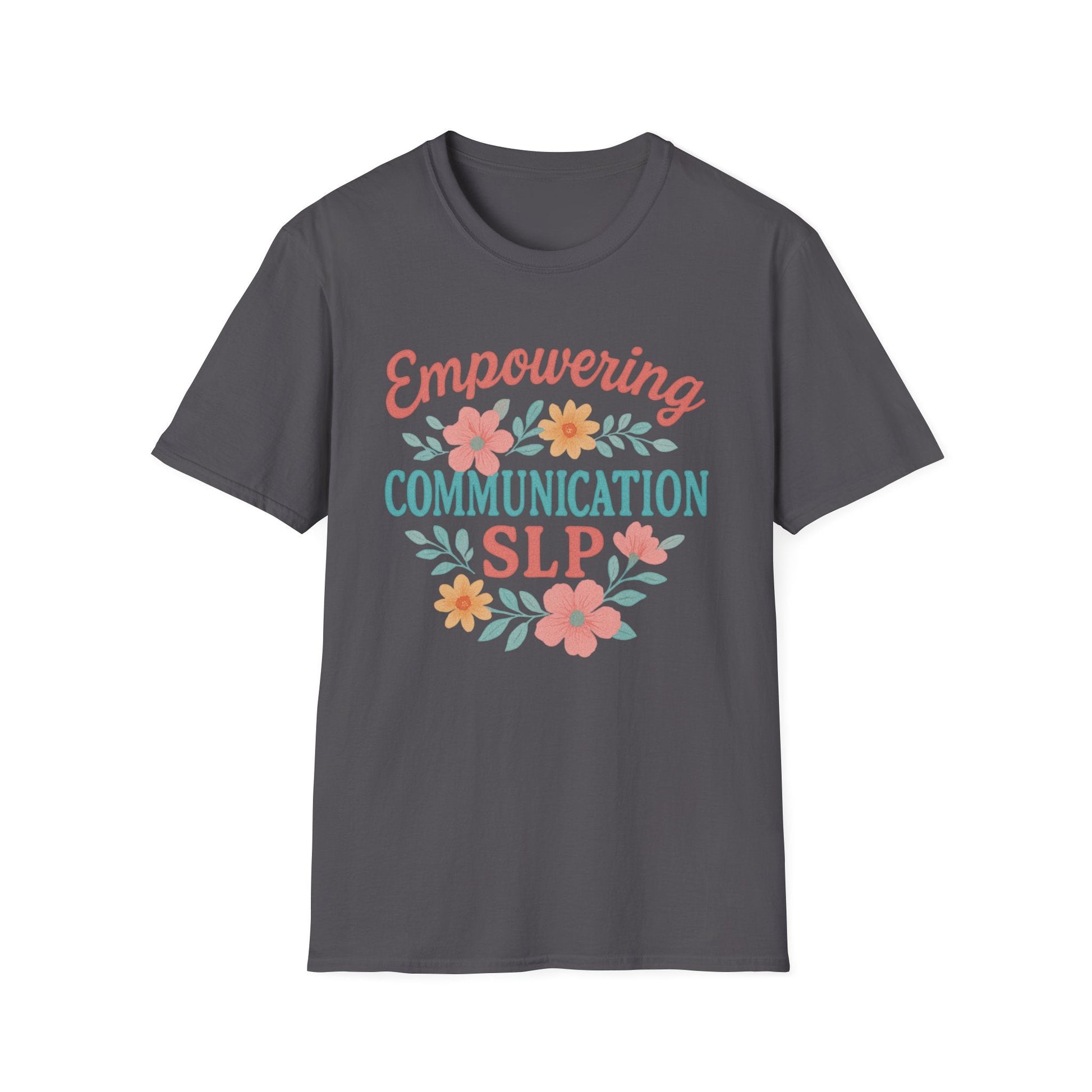 Empowering Communication SLP Tee - XS / Charcoal - T-Shirt