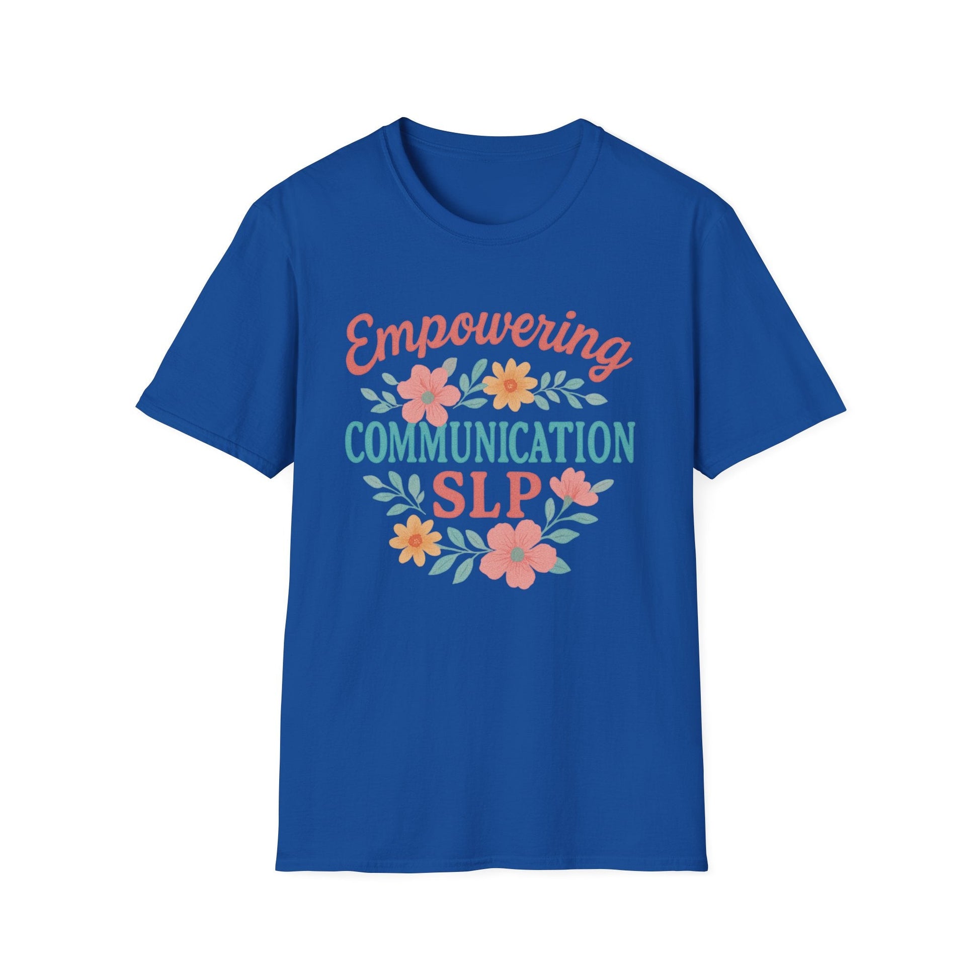 Empowering Communication SLP Tee - XS / Royal - T-Shirt