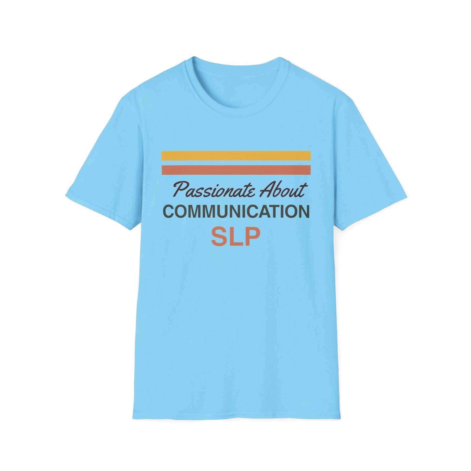 Passionate About Communication SLP T-Shirt - S / Sky - T-Shirt