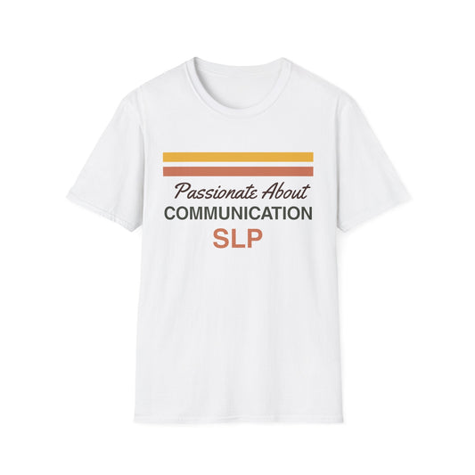 Passionate About Communication SLP T-Shirt - XS / White - T-Shirt