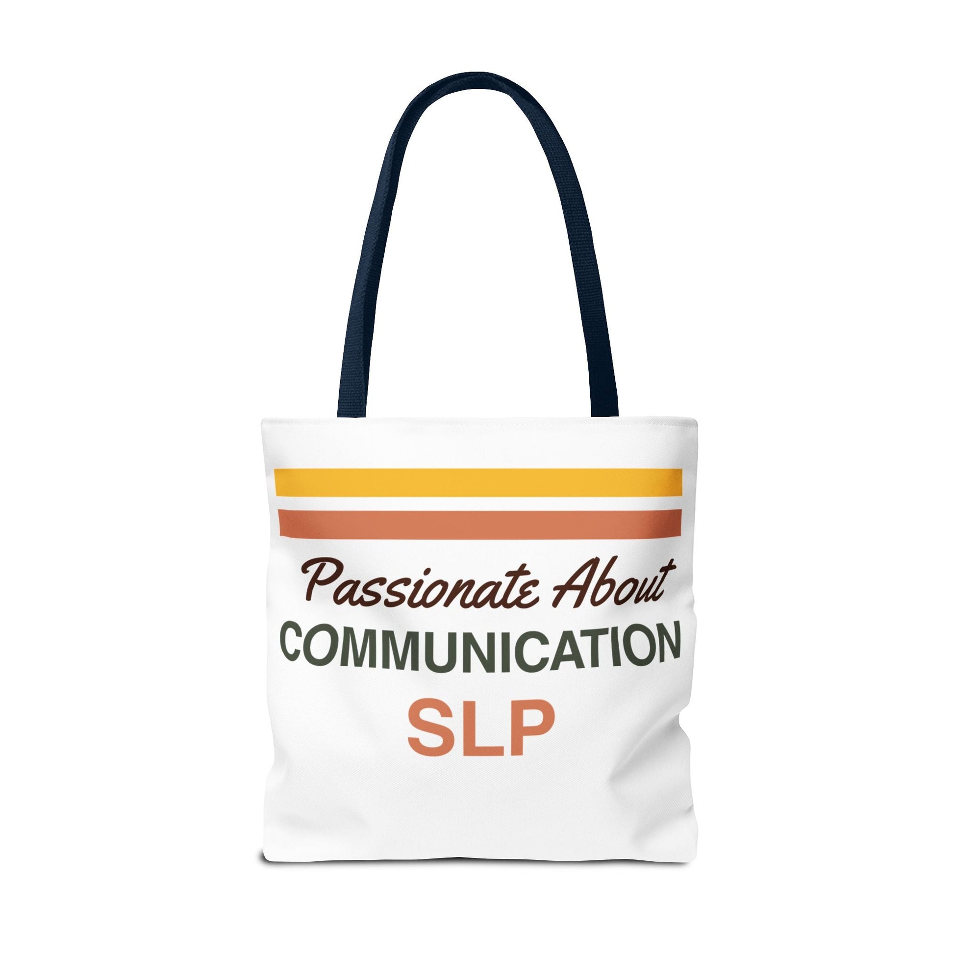 Passionate About Communication SLP Tote Bag - Perfect Gift for Speech-Language Pathologists - Bags