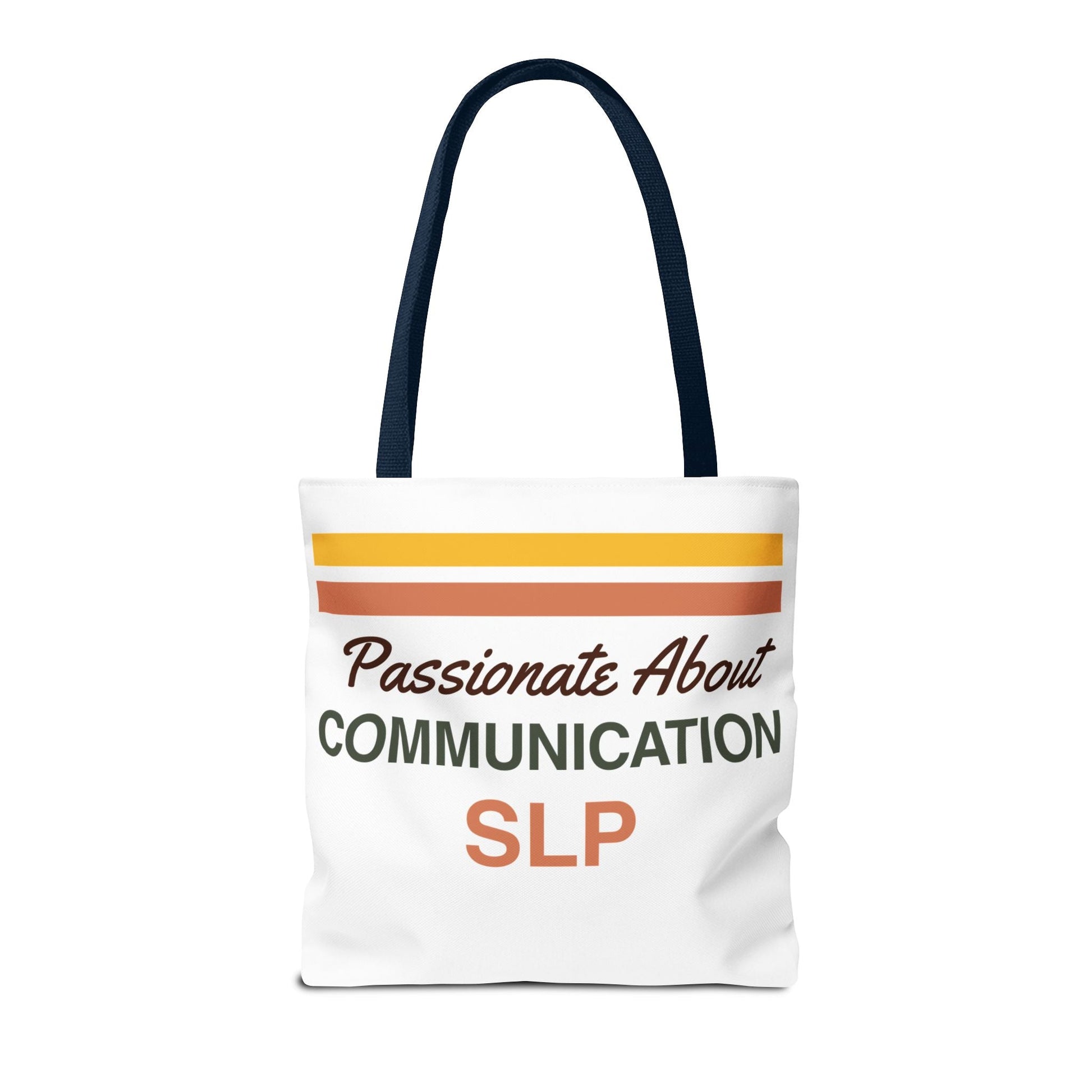 Passionate About Communication SLP Tote Bag - Perfect Gift for Speech-Language Pathologists - Bags
