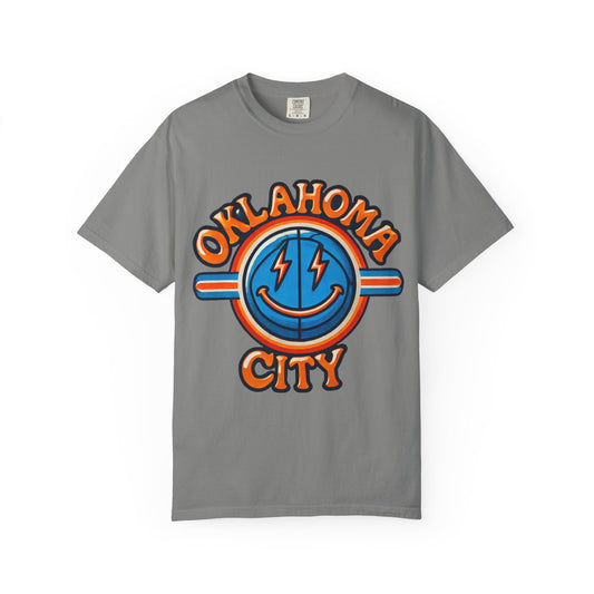 Retro Oklahoma City T-Shirt Unisex Vintage Tee Casual Wear Travel Souvenir Gift for Locals and Tourists Fun Graphic