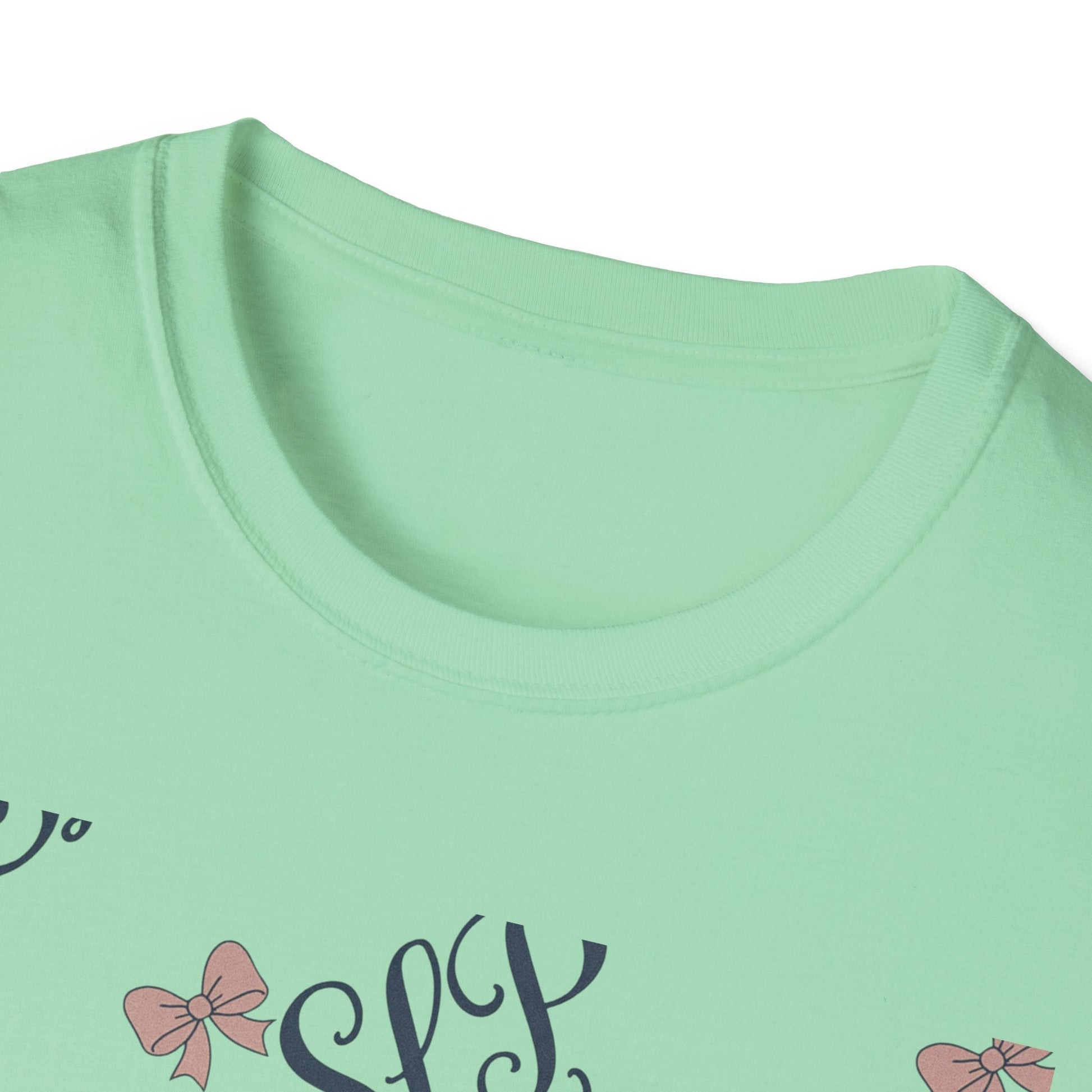 SLP Bow Tee - Softstyle T-Shirt for Speech Therapists - T-Shirt