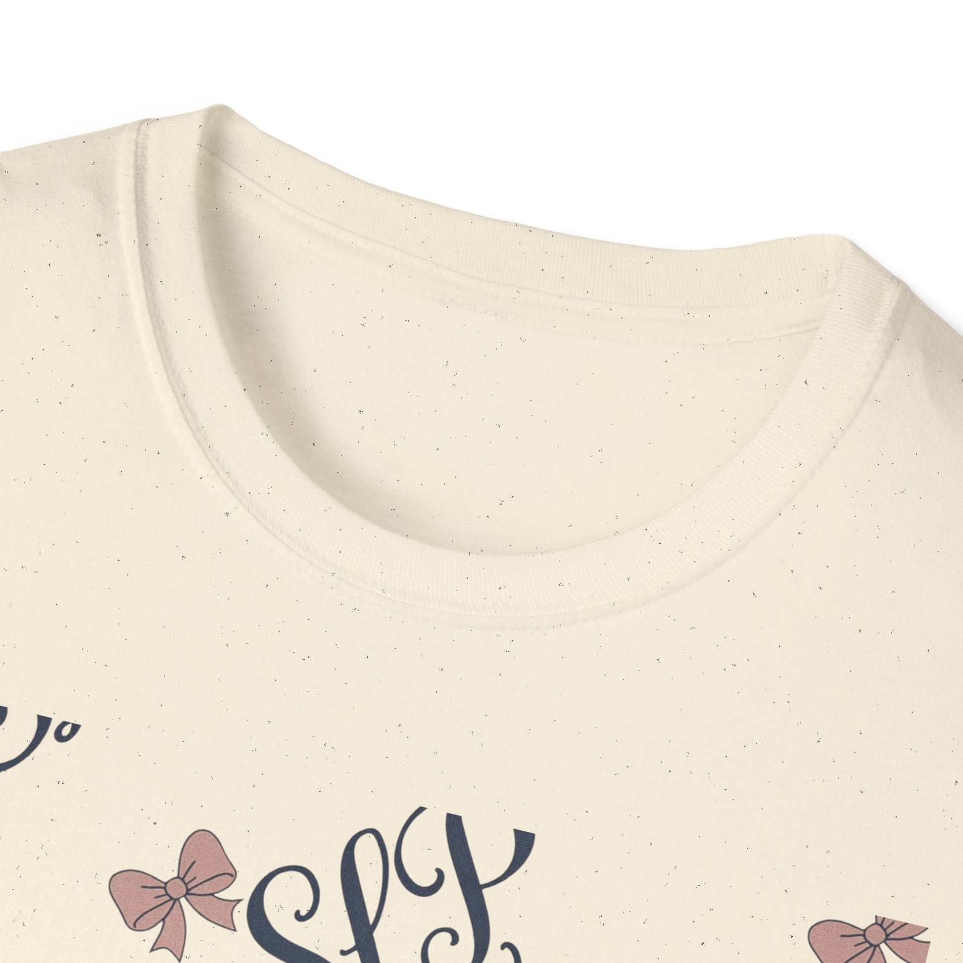 SLP Bow Tee - Softstyle T-Shirt for Speech Therapists - T-Shirt