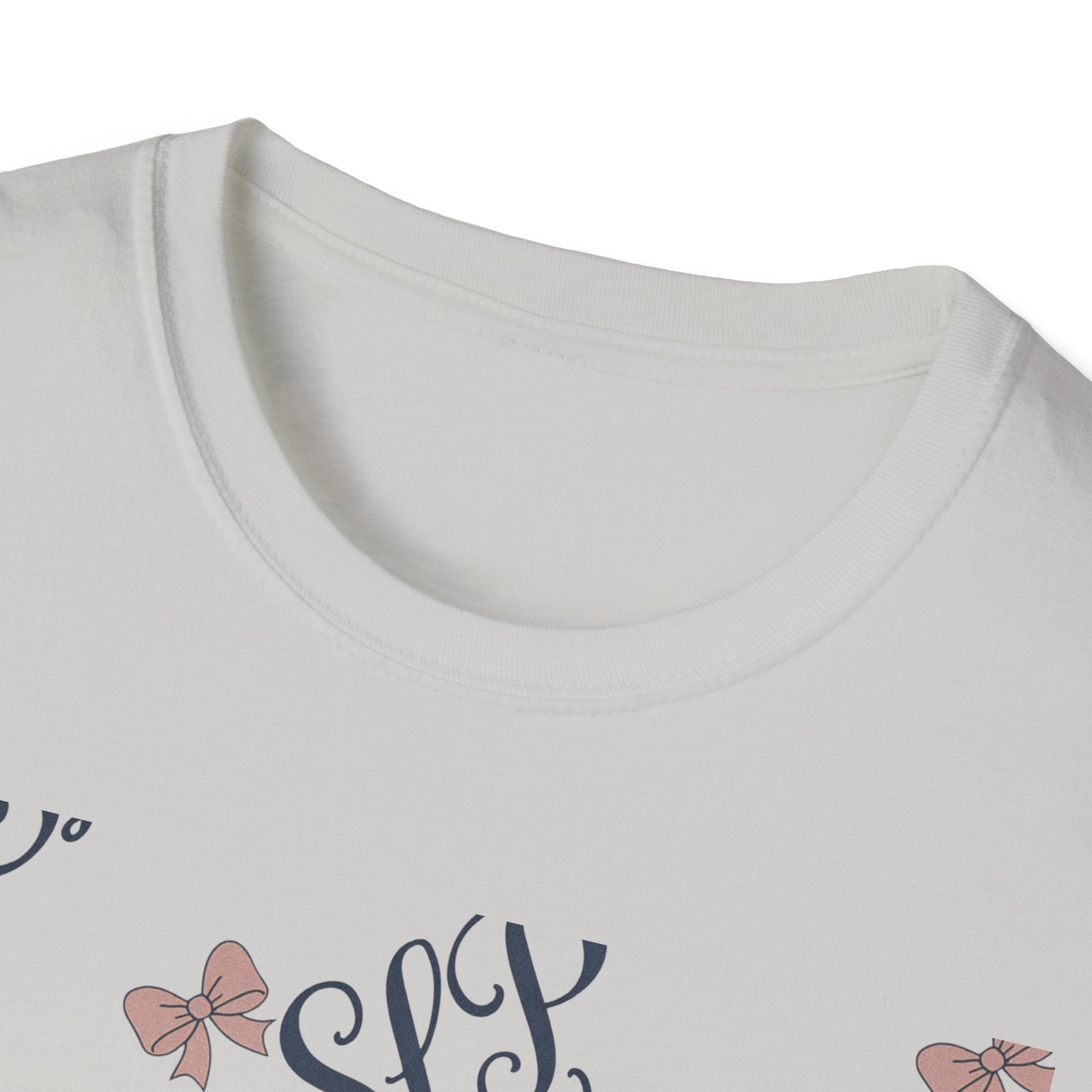 SLP Bow Tee - Softstyle T-Shirt for Speech Therapists - T-Shirt