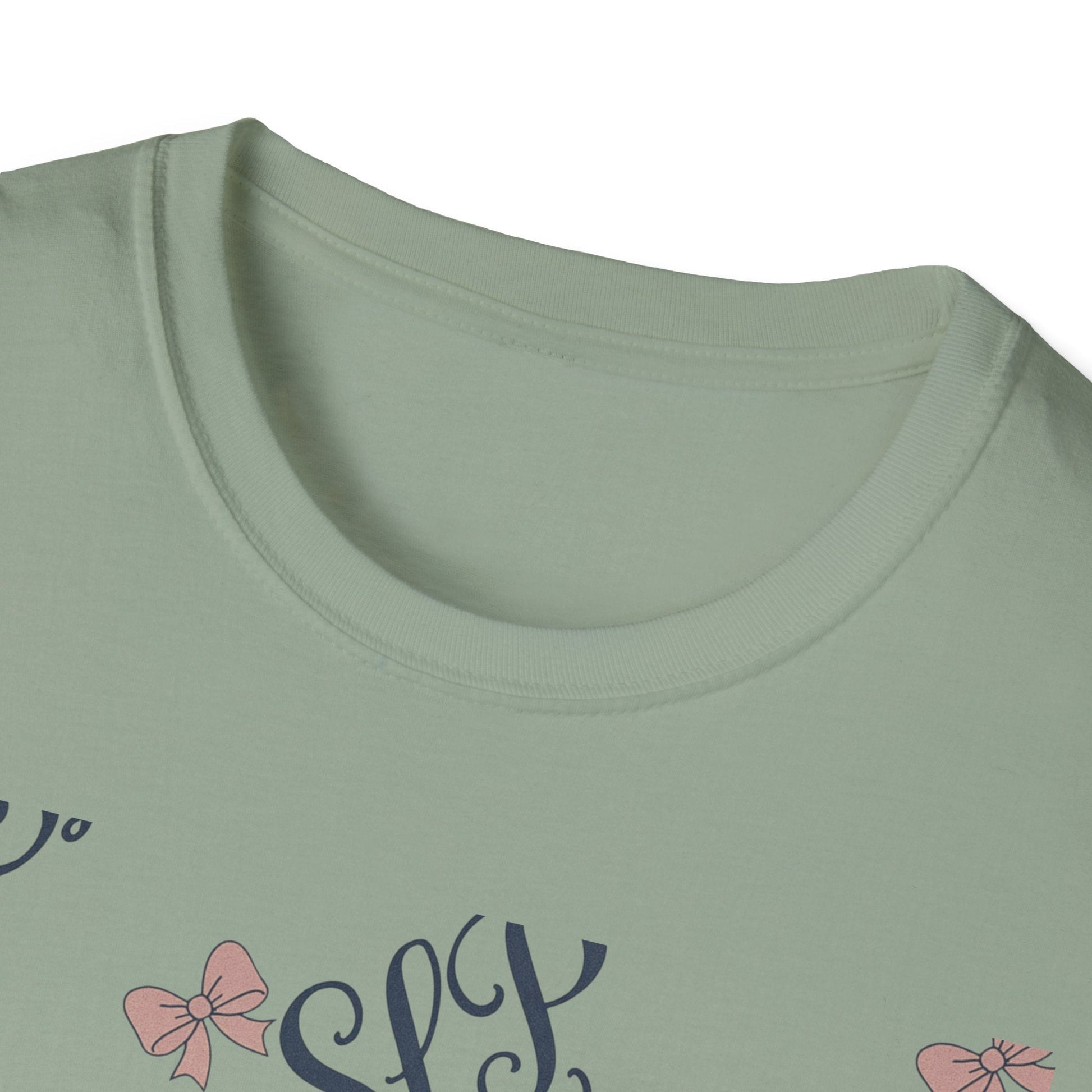 SLP Bow Tee - Softstyle T-Shirt for Speech Therapists - T-Shirt