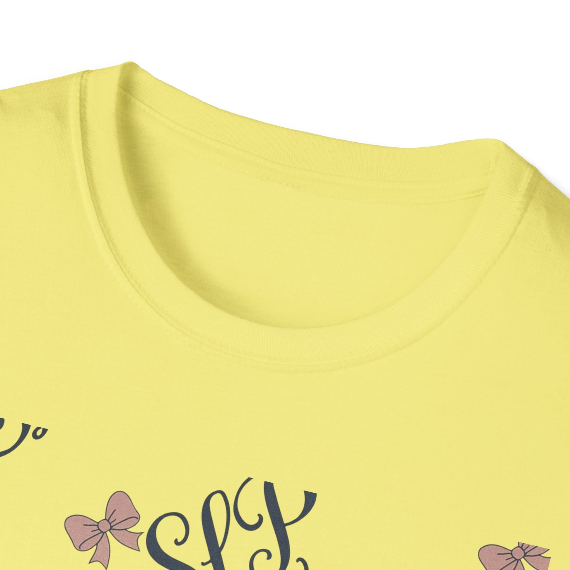 SLP Bow Tee - Softstyle T-Shirt for Speech Therapists - T-Shirt