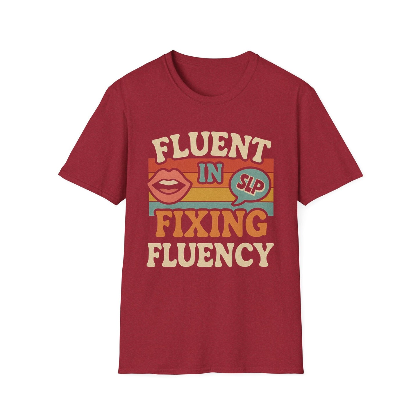 Speech-Language Pathology T-Shirt - S / Antique Cherry Red - T-Shirt