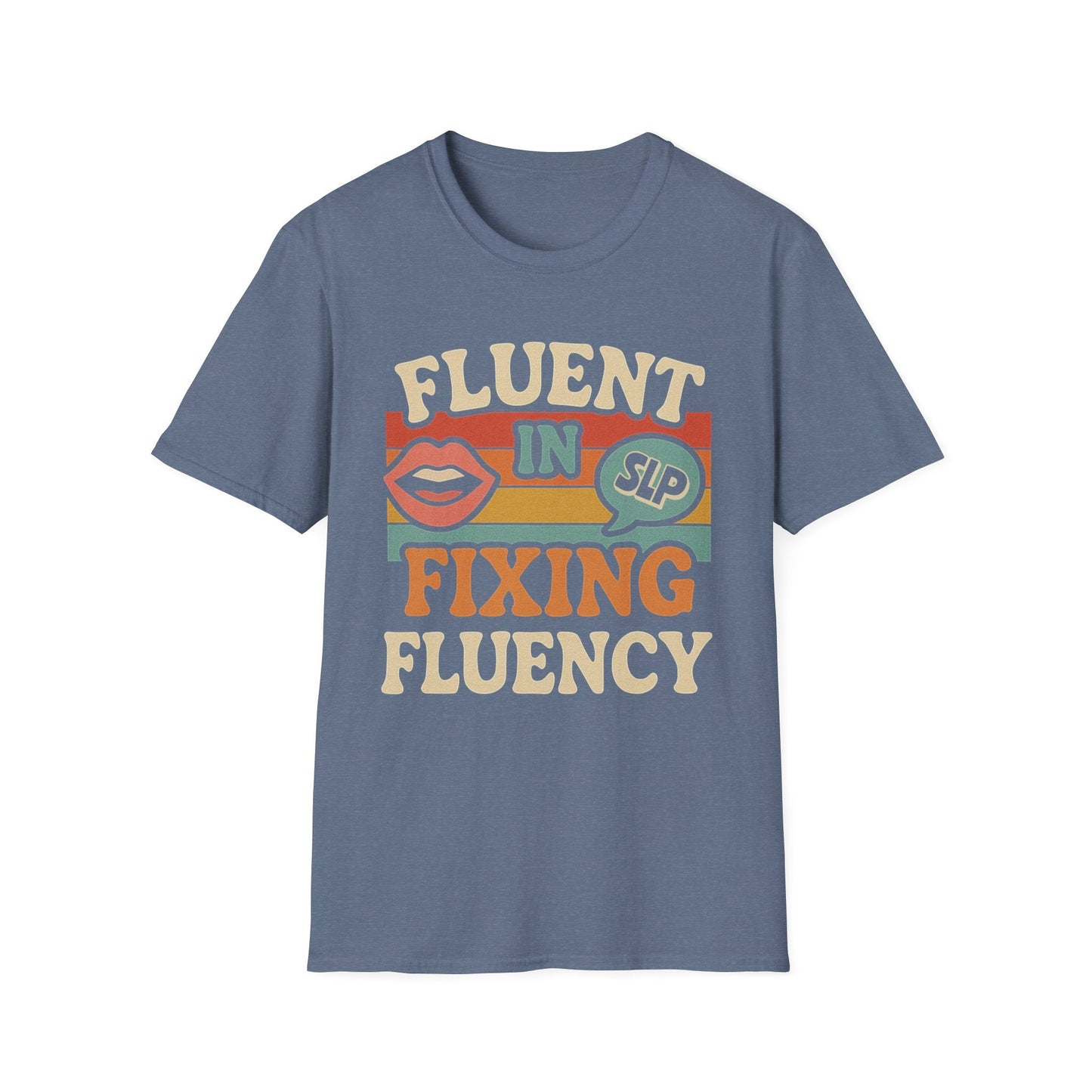 Speech-Language Pathology T-Shirt - S / Heather Indigo - T-Shirt