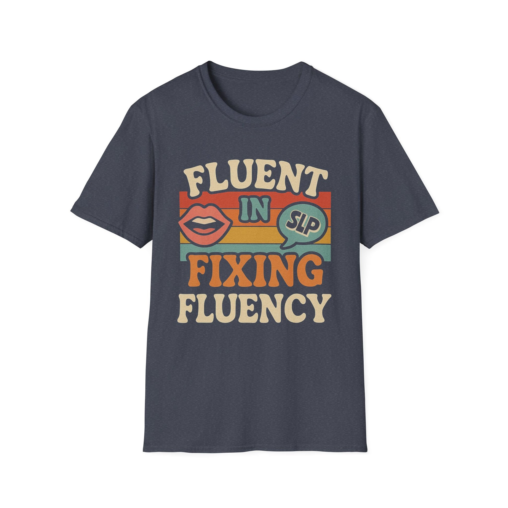 Speech-Language Pathology T-Shirt - XS / Heather Navy - T-Shirt