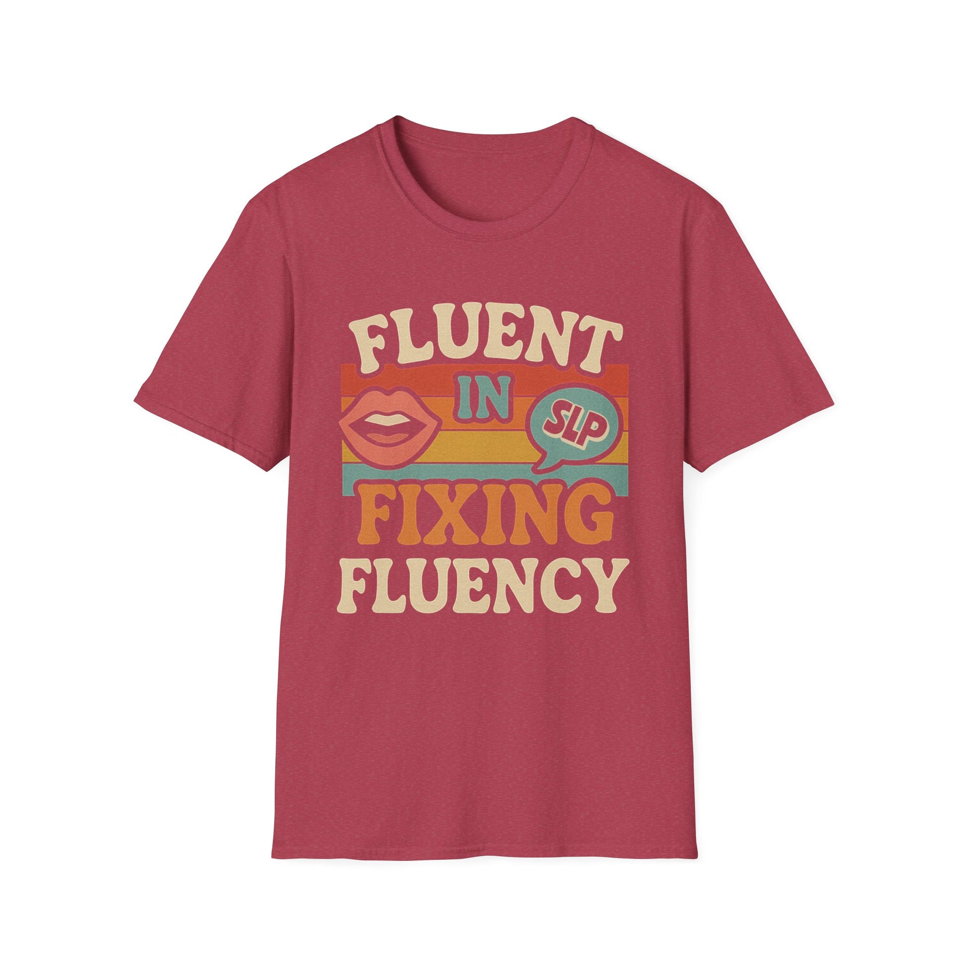 Speech-Language Pathology T-Shirt - S / Heather Cardinal - T-Shirt