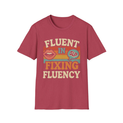 Speech-Language Pathology T-Shirt - S / Heather Cardinal - T-Shirt