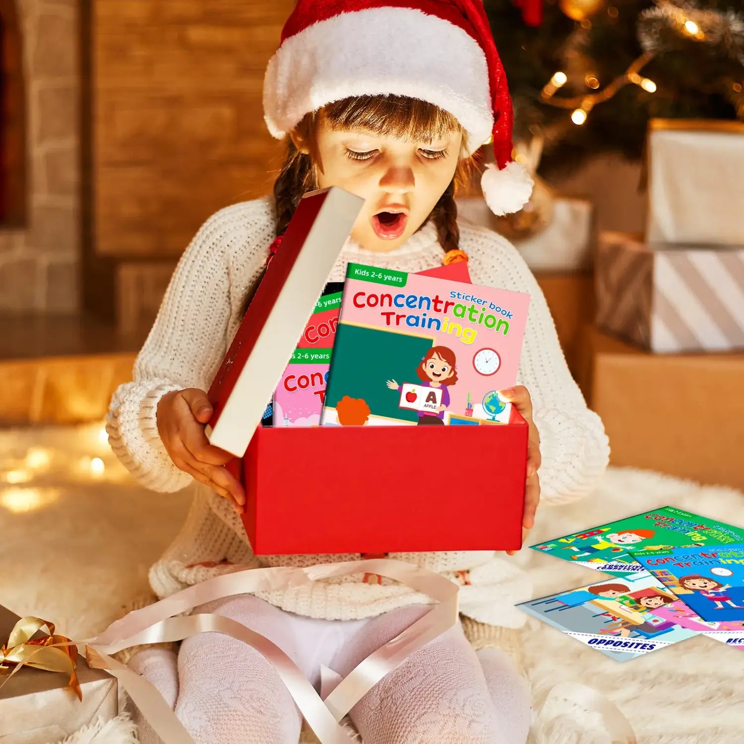Children’s Reusable Stickers Books Cartoon Stationery Stickers for Kids Early Education Cartoon Cute Stickers
