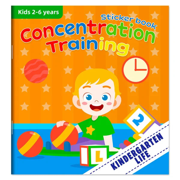Children’s Reusable Stickers Books Cartoon Stationery Stickers for Kids Early Education Cartoon Cute Stickers