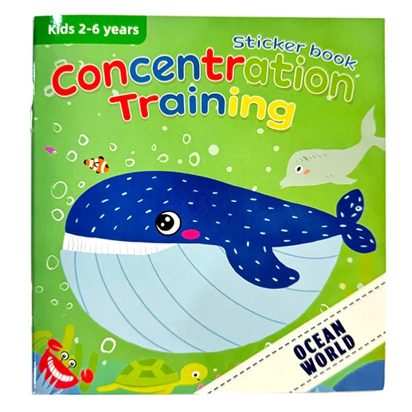 Children’s Reusable Stickers Books Cartoon Stationery Stickers for Kids Early Education Cartoon Cute Stickers