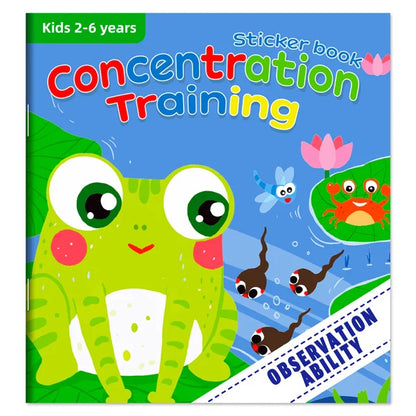 Children’s Reusable Stickers Books Cartoon Stationery Stickers for Kids Early Education Cartoon Cute Stickers