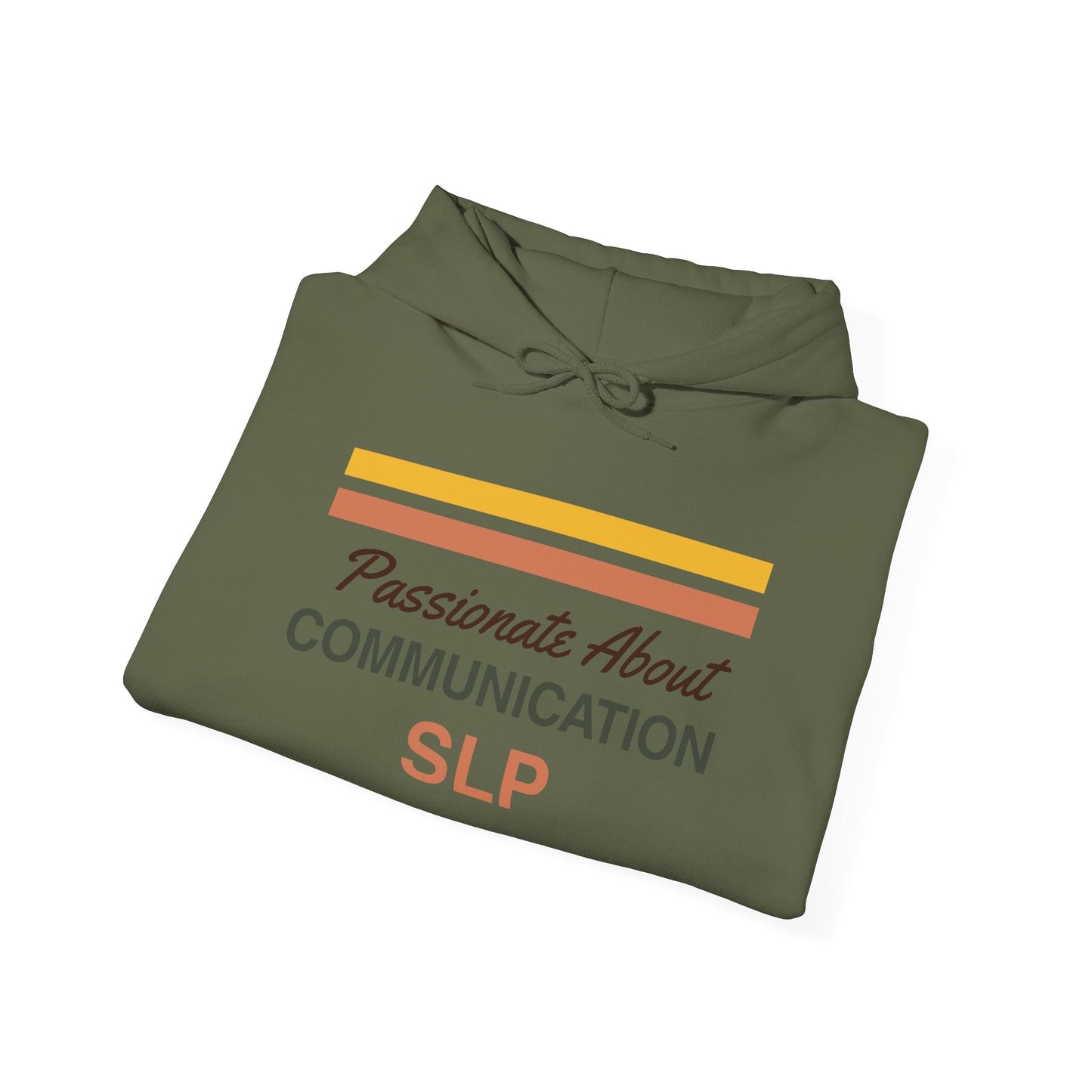 Passionate About Communication SLP Hoodie - Cozy Sweatshirt for Speech Language Pathologists Gift for Therapists Study