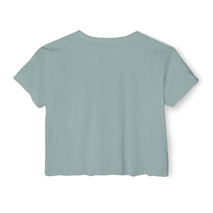 Preppy SLP Crop Top T-Shirt for Women’s Festival Fashion - T-Shirt