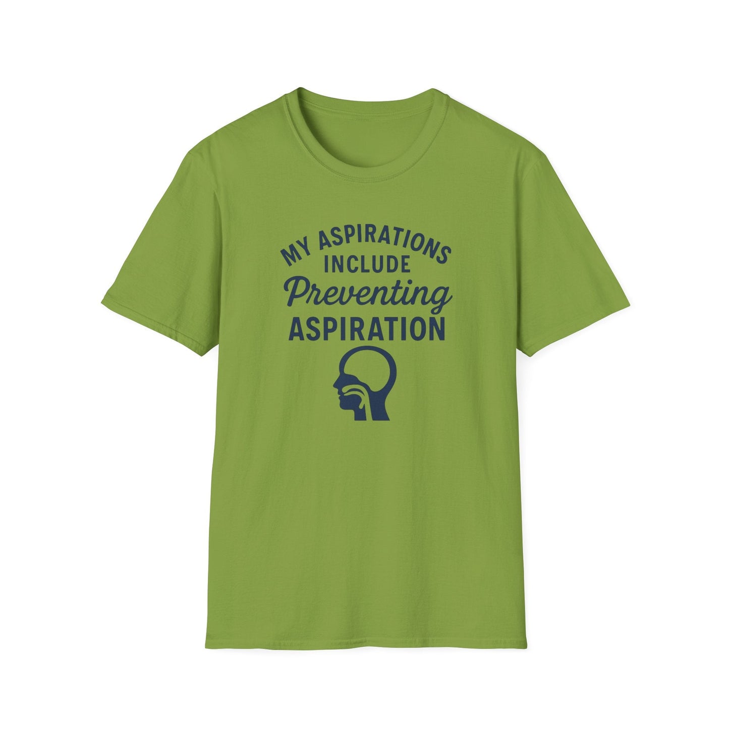 Preventing Aspiration T-Shirt - S / Kiwi - T-Shirt