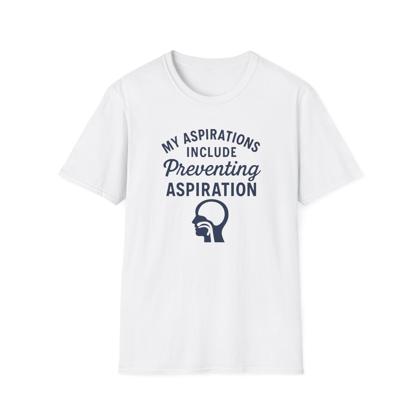 Preventing Aspiration T-Shirt - XS / White - T-Shirt