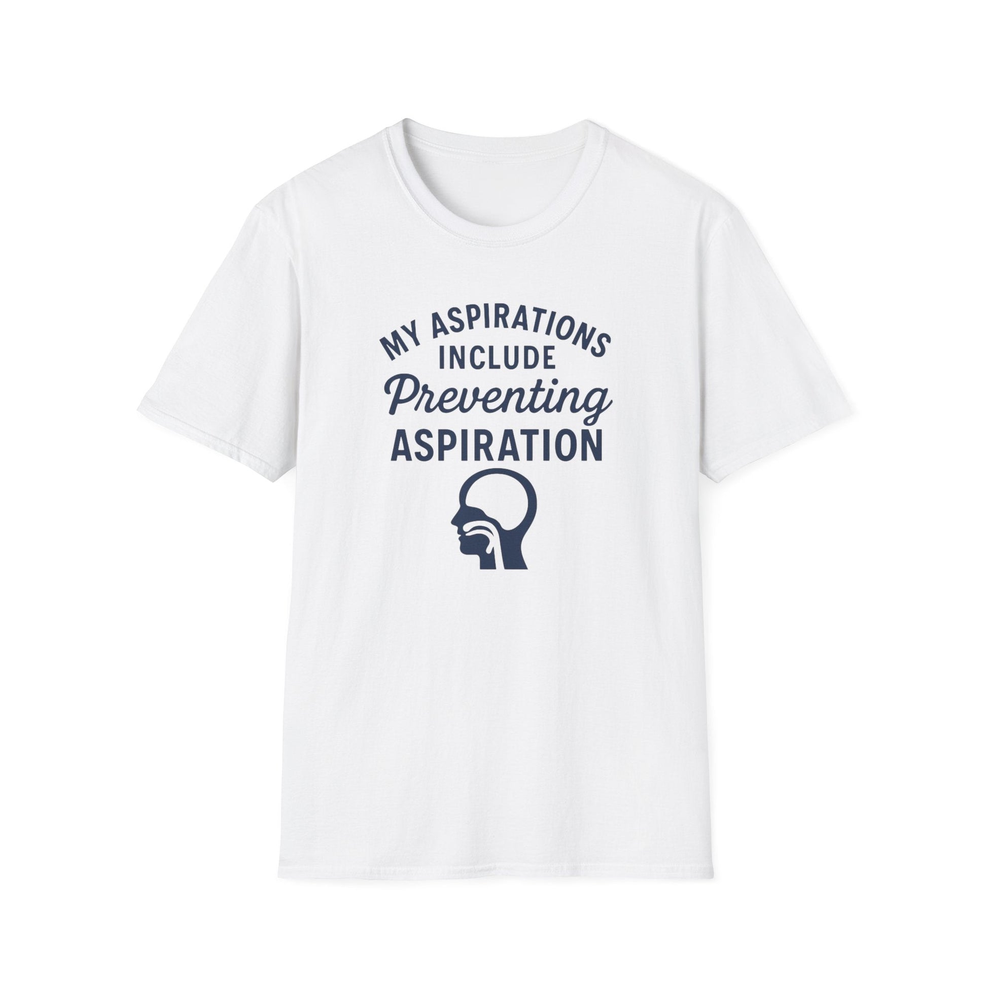 Preventing Aspiration T-Shirt - XS / White - T-Shirt