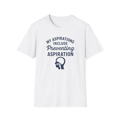 Preventing Aspiration T-Shirt - XS / White - T-Shirt