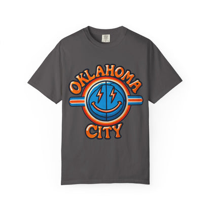 Retro Oklahoma City T-Shirt Unisex Vintage Tee Casual Wear Travel Souvenir Gift for Locals and Tourists Fun Graphic