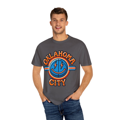 Retro Oklahoma City T-Shirt Unisex Vintage Tee Casual Wear Travel Souvenir Gift for Locals and Tourists Fun Graphic
