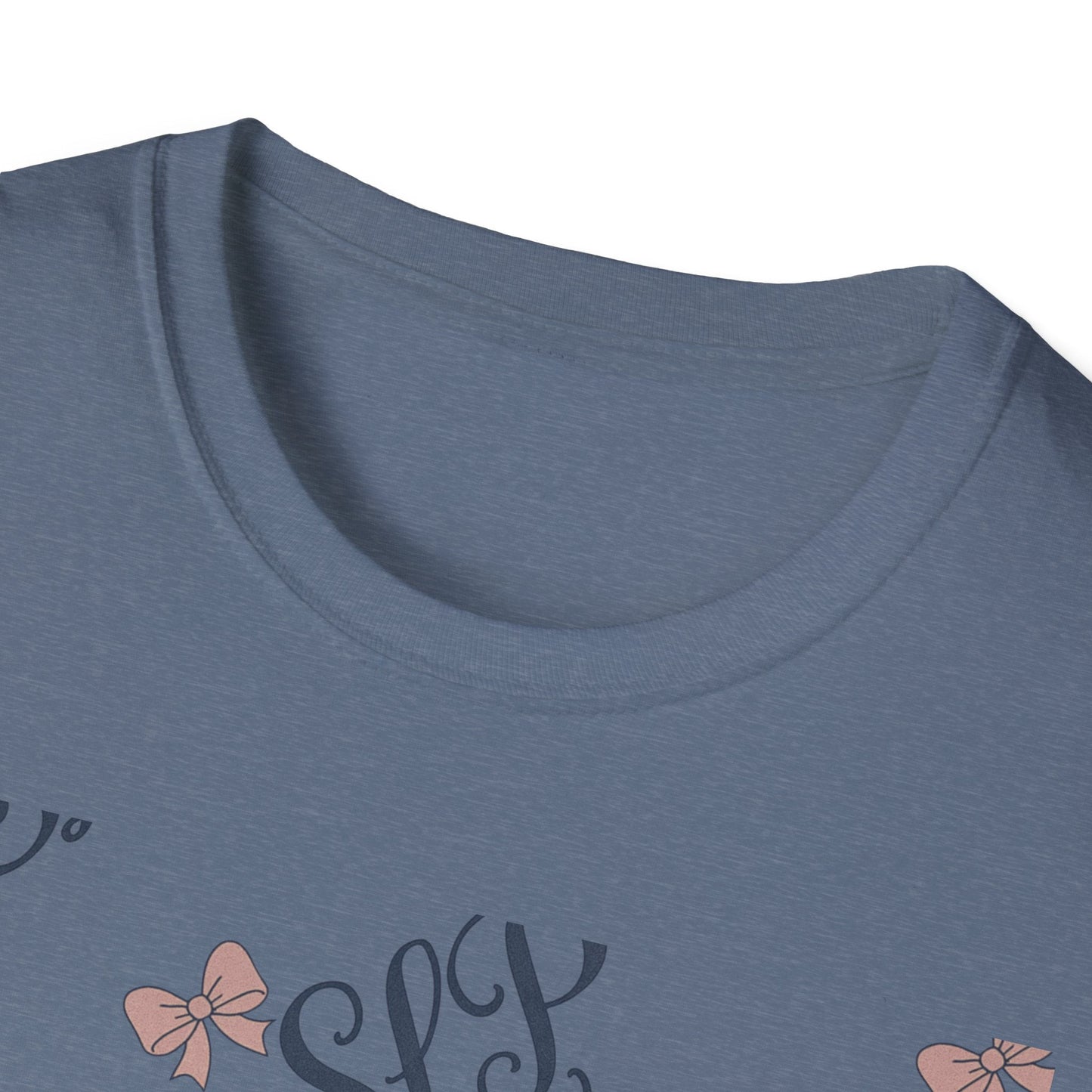 SLP Bow Tee - Softstyle T-Shirt for Speech Therapists - T-Shirt
