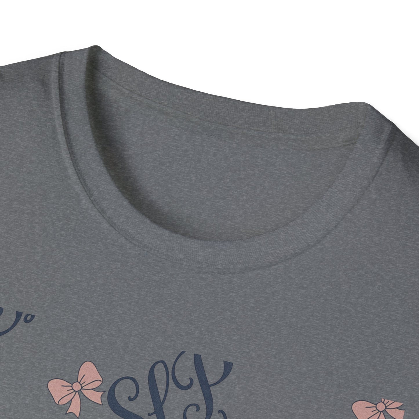 SLP Bow Tee - Softstyle T-Shirt for Speech Therapists - T-Shirt
