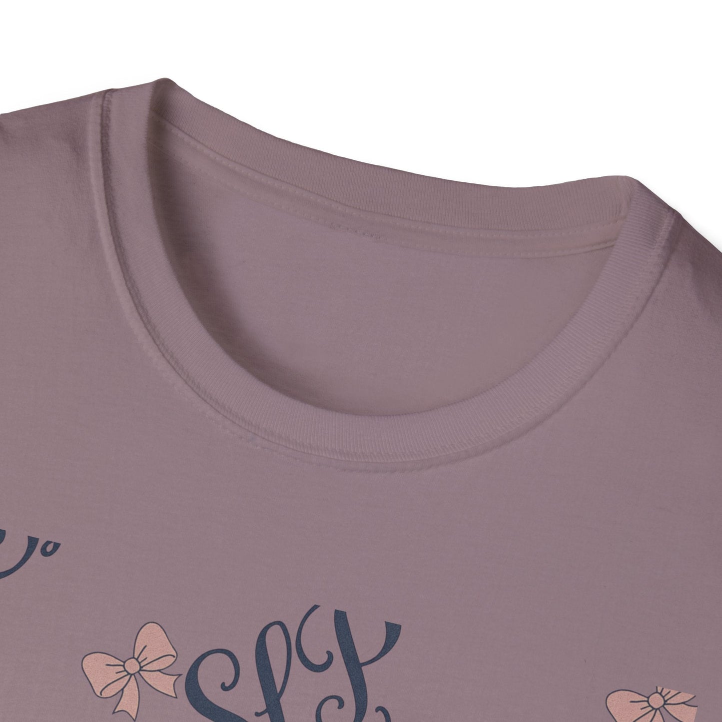 SLP Bow Tee - Softstyle T-Shirt for Speech Therapists - T-Shirt