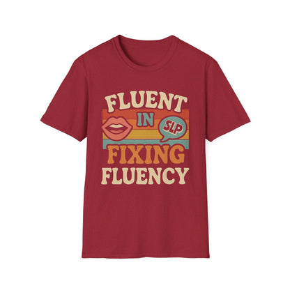 Speech-Language Pathology T-Shirt - S / Antique Cherry Red - T-Shirt
