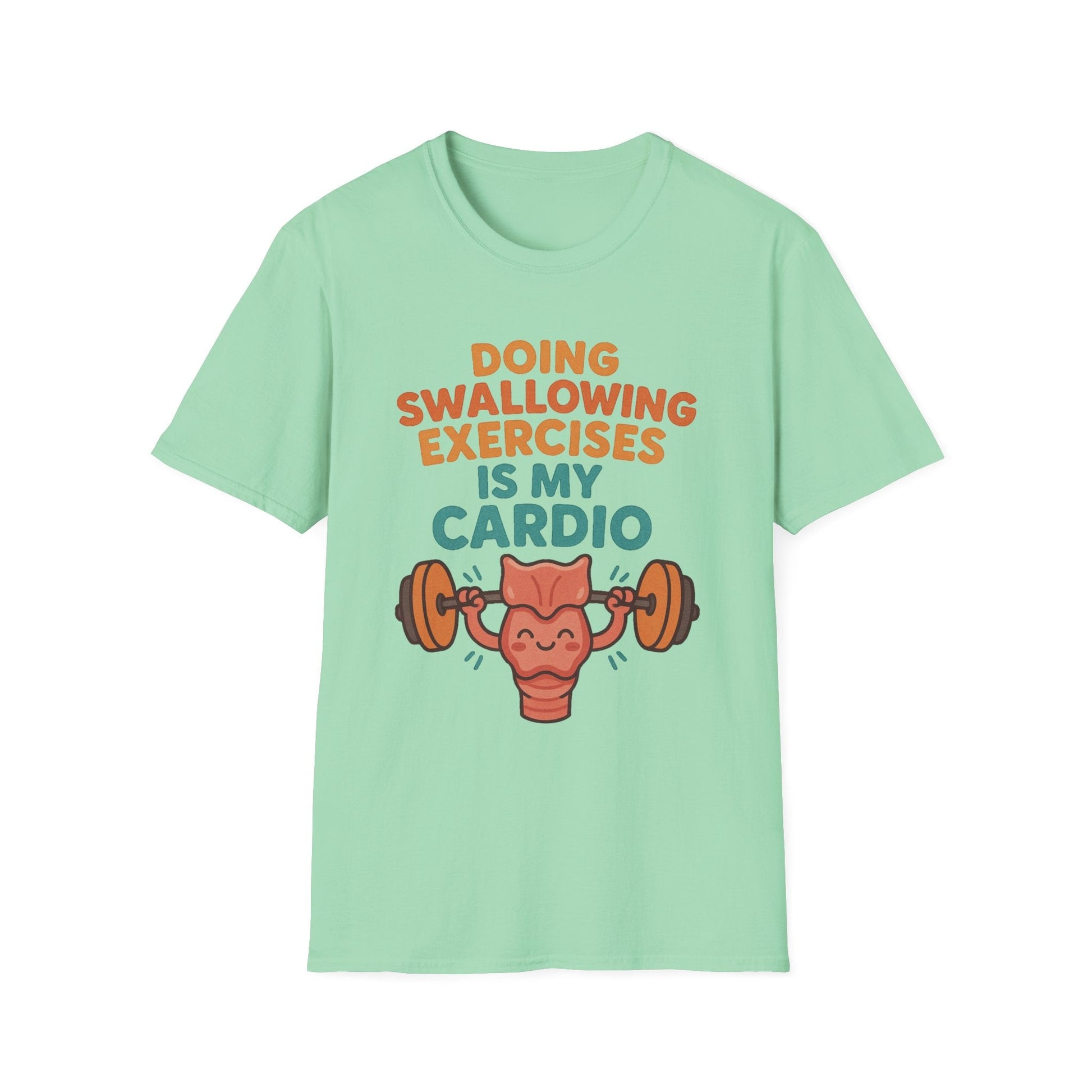 Speech Therapist Cardio SLP T-Shirt - S / Mint Green - T-Shirt