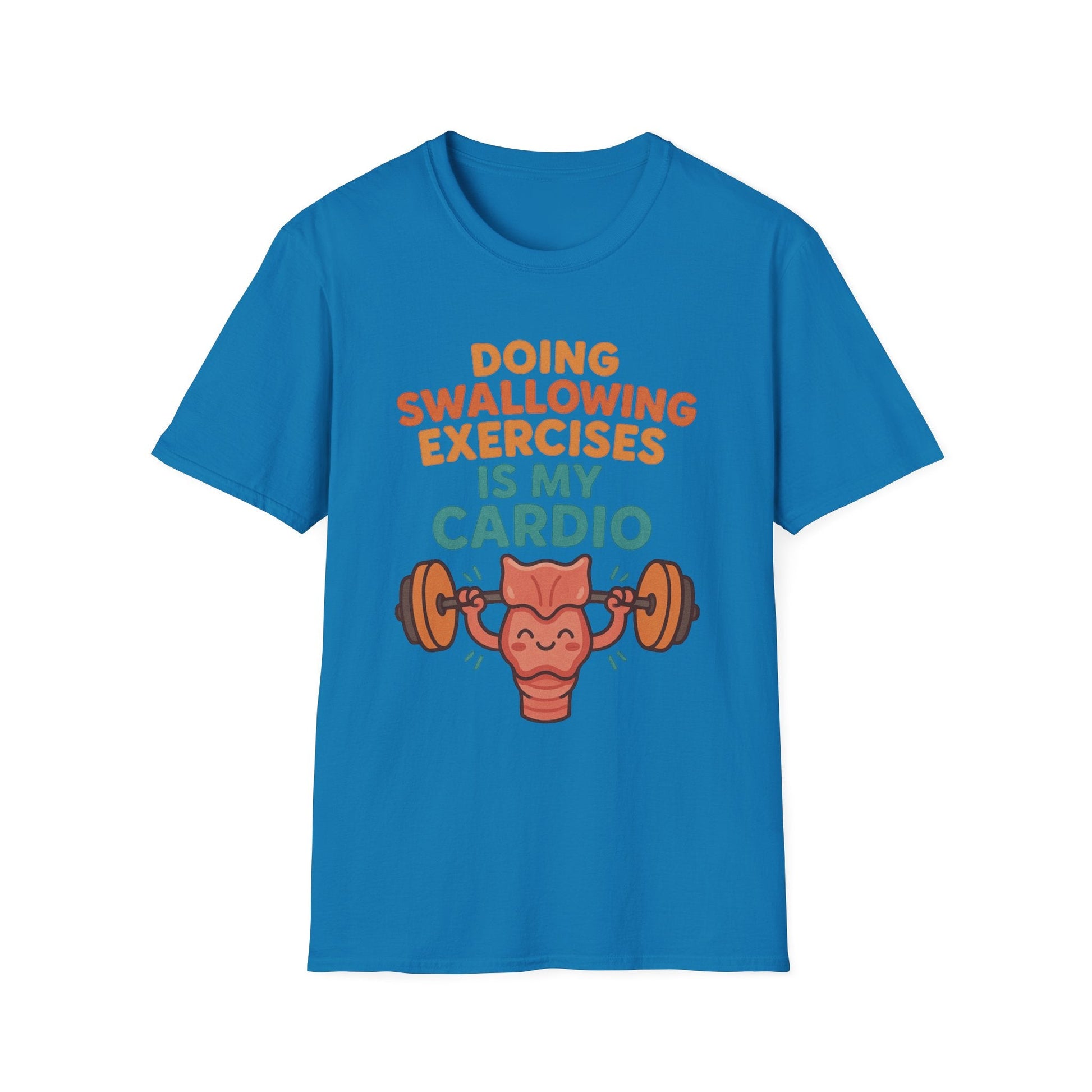 Speech Therapist Cardio SLP T-Shirt - S / Sapphire - T-Shirt