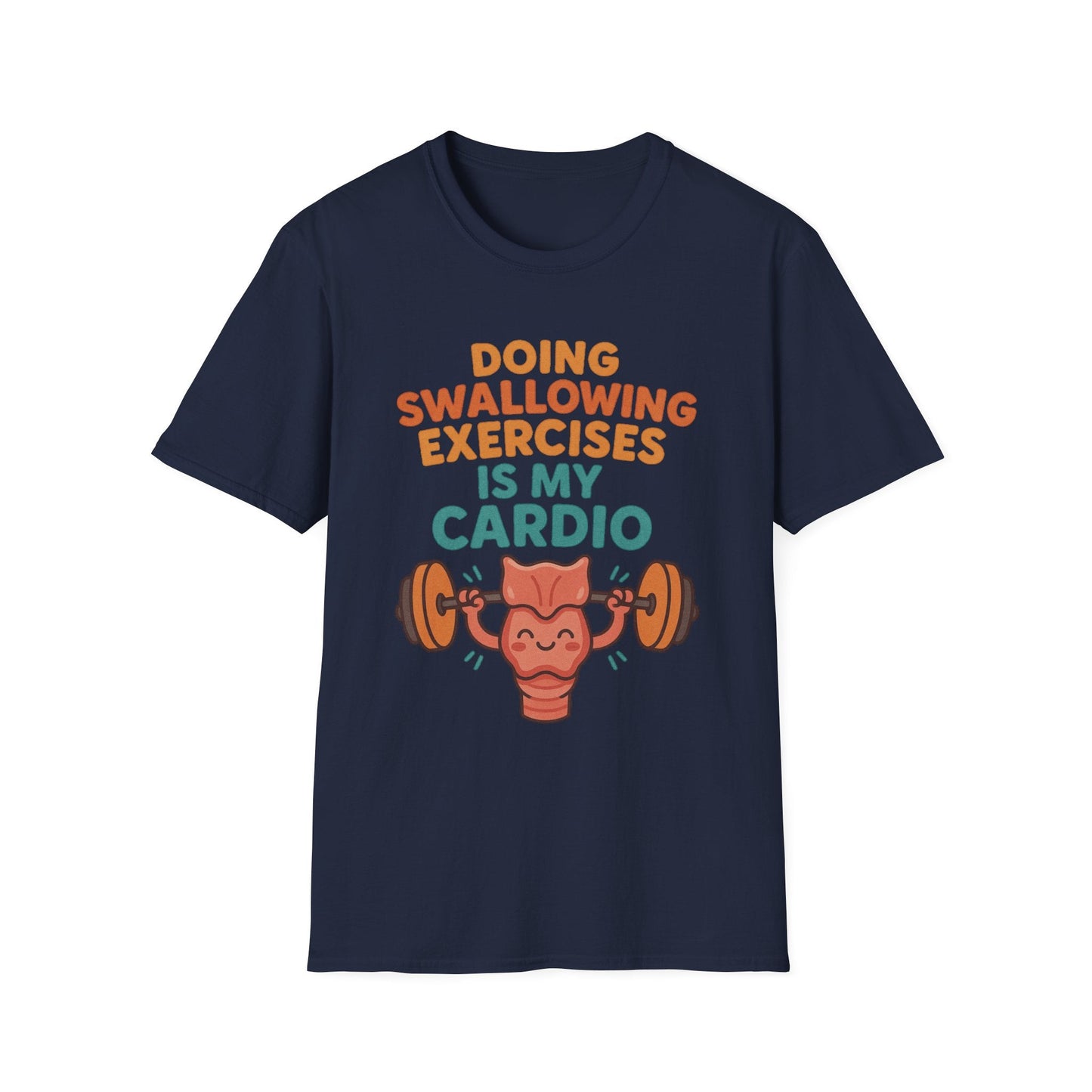 Speech Therapist Cardio SLP T-Shirt - XS / Navy - T-Shirt