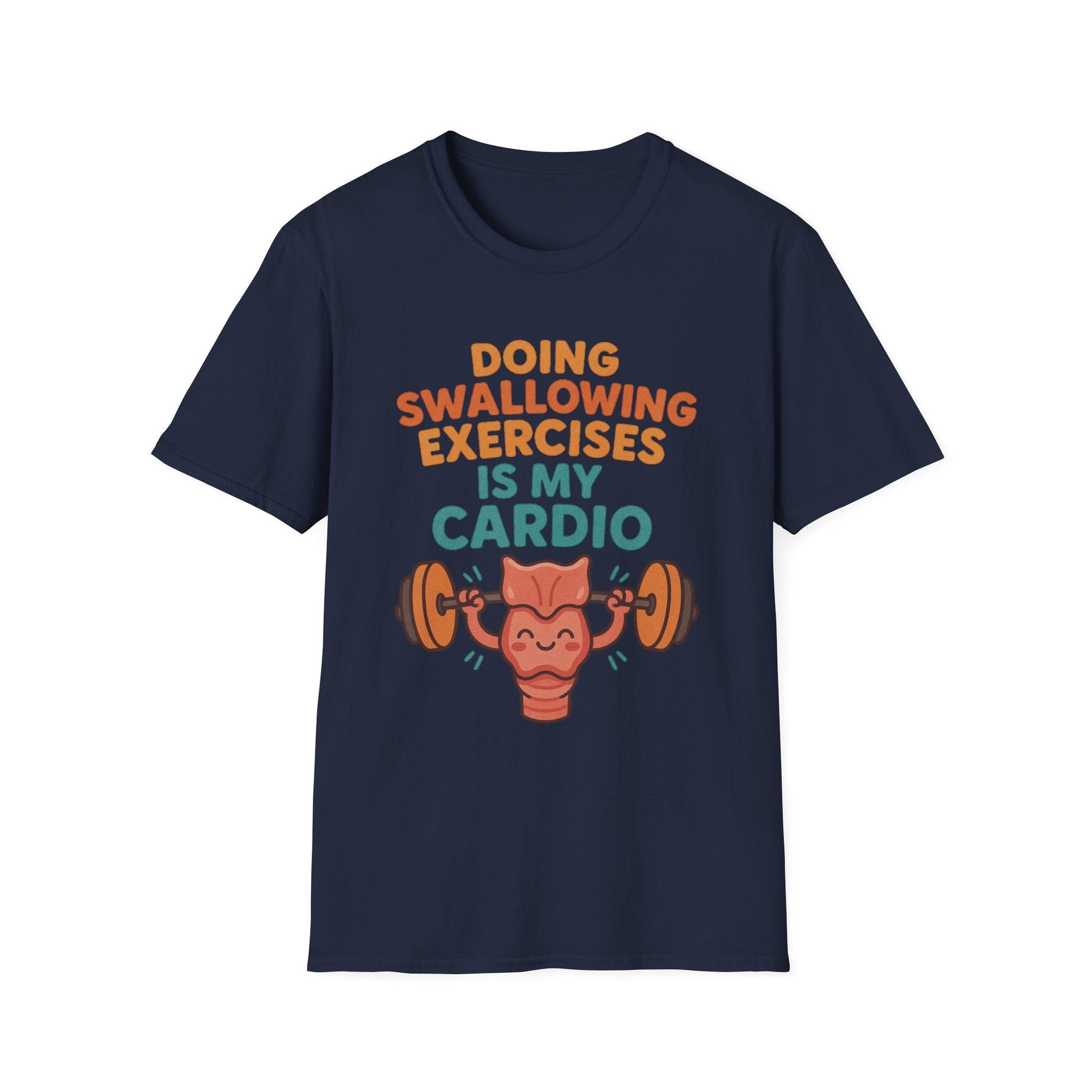 Speech Therapist Cardio SLP T-Shirt - XS / Navy - T-Shirt