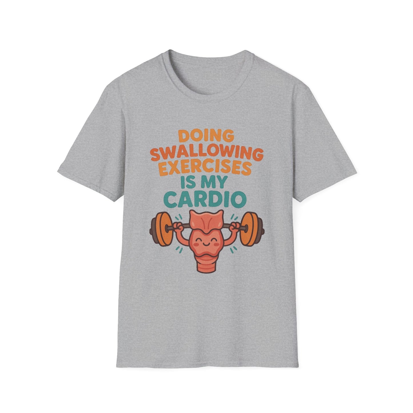 Speech Therapist Cardio SLP T-Shirt - XS / Sport Grey - T-Shirt
