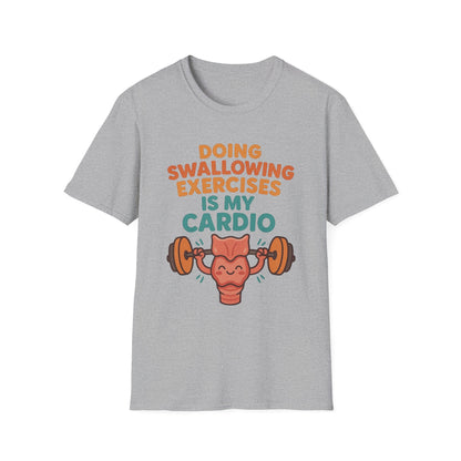 Speech Therapist Cardio SLP T-Shirt - XS / Sport Grey - T-Shirt