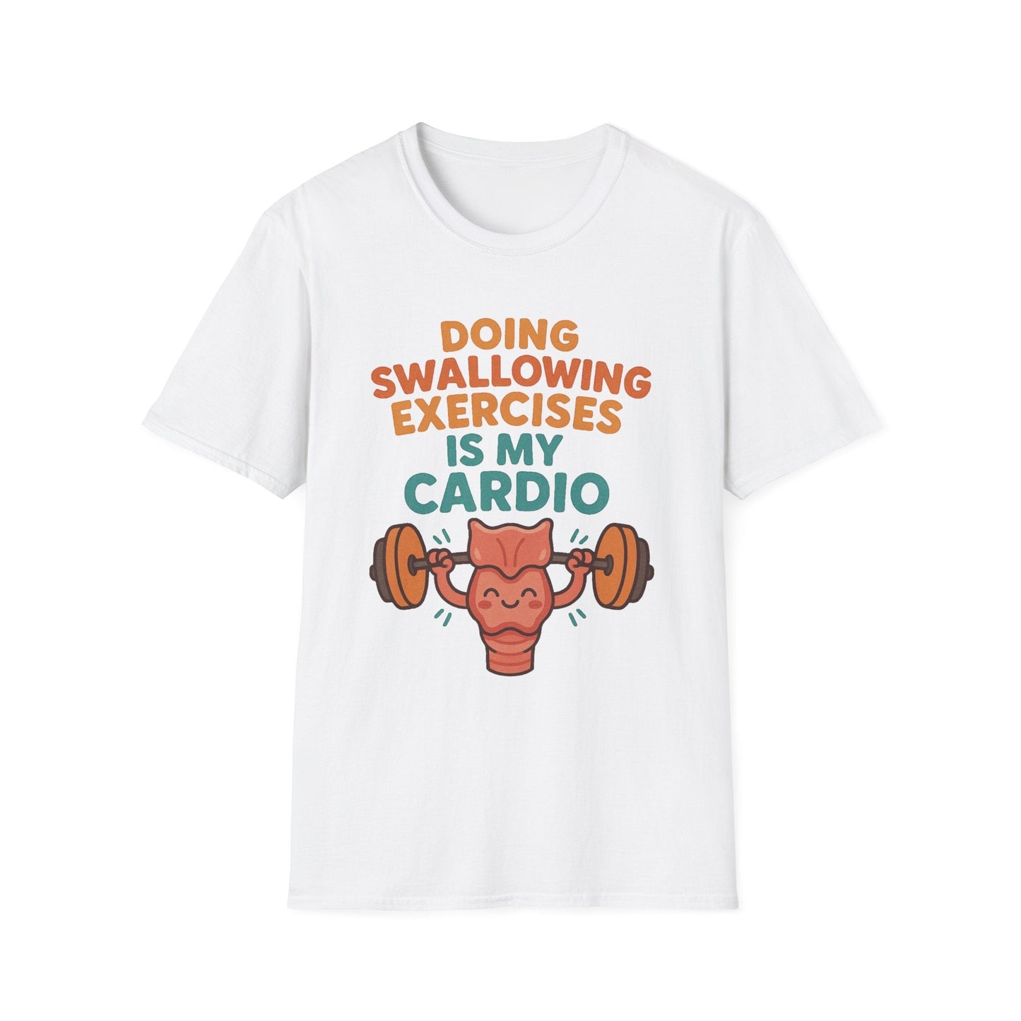 Speech Therapist Cardio SLP T-Shirt - XS / White - T-Shirt