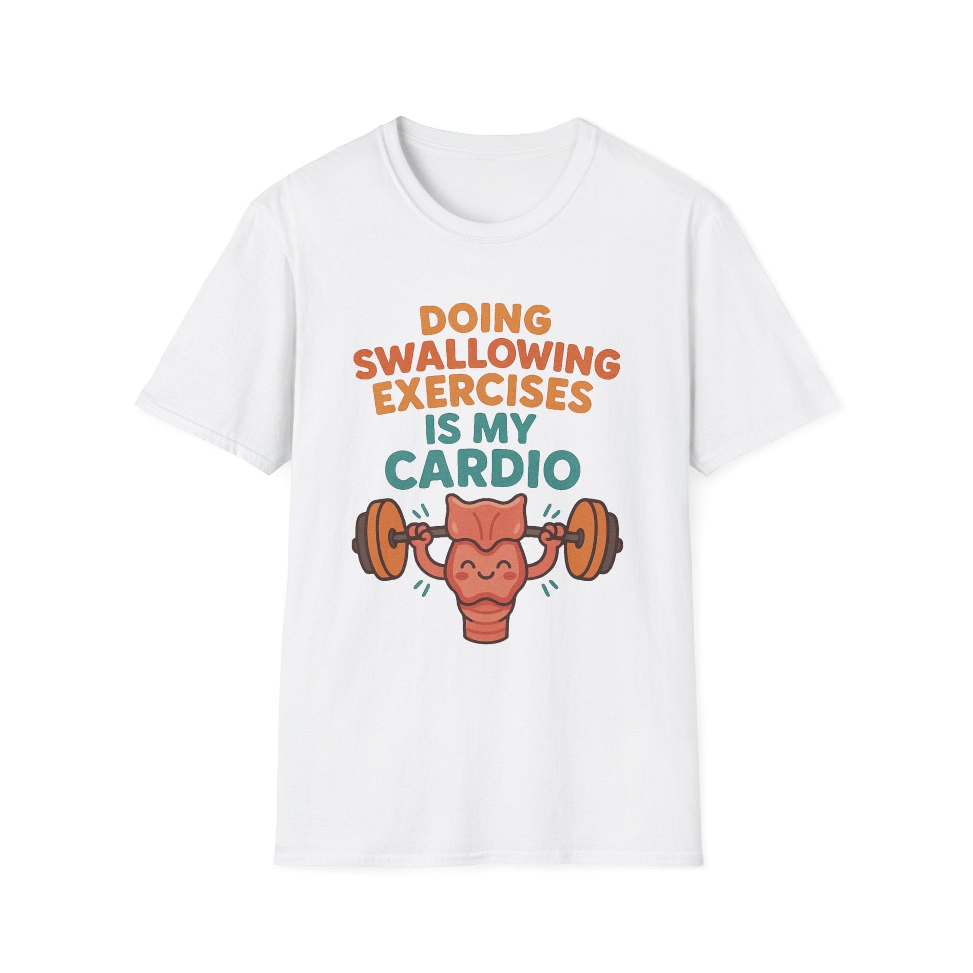 Speech Therapist Cardio SLP T-Shirt - XS / White - T-Shirt